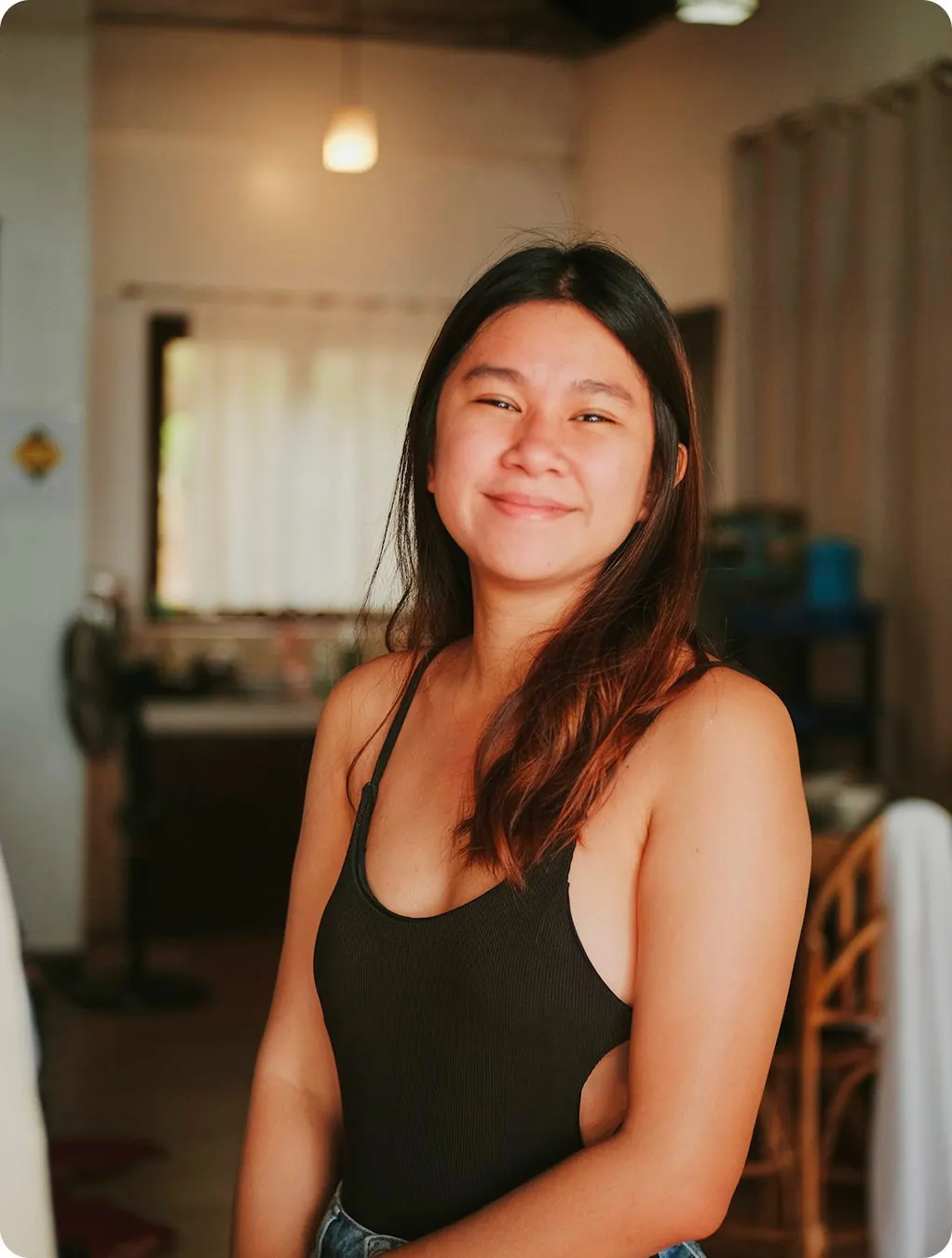 Clarissa at home